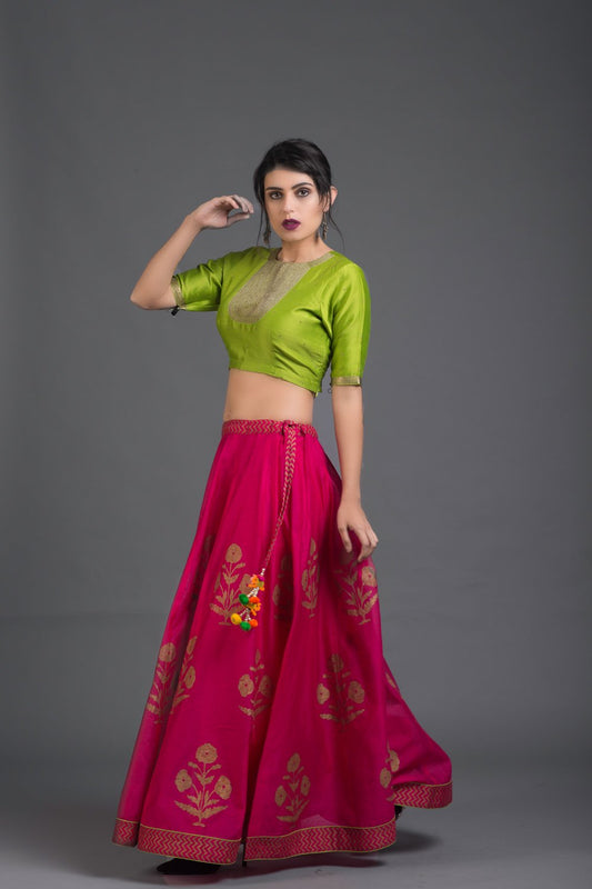 Rangeela Gulmohar Lehenga (Set of 2)