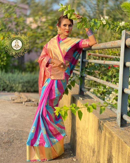 Organic Banarasi Silk Saree