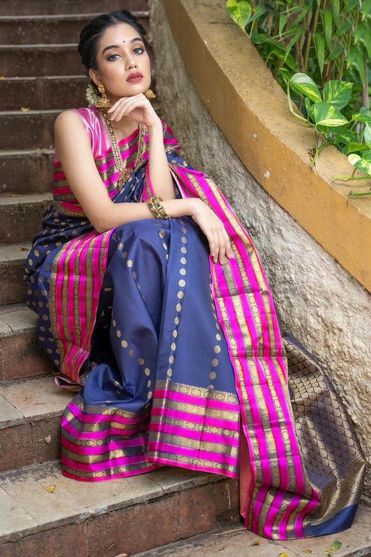 Kanchipuram Silks evoke reverence in any saree