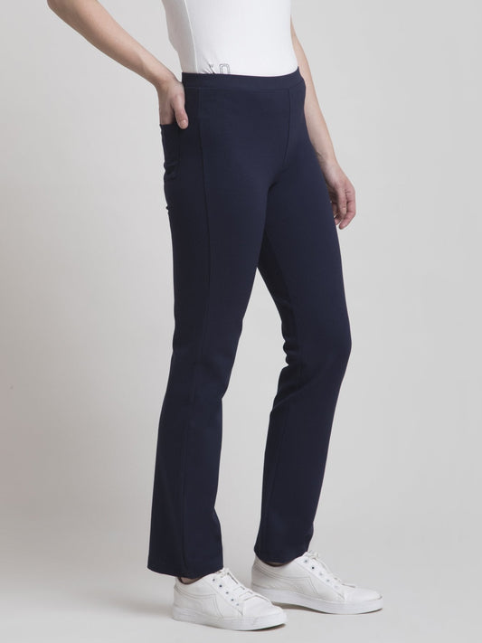 4 Way Stretch Bootcut LivIn Jeggings - Navy