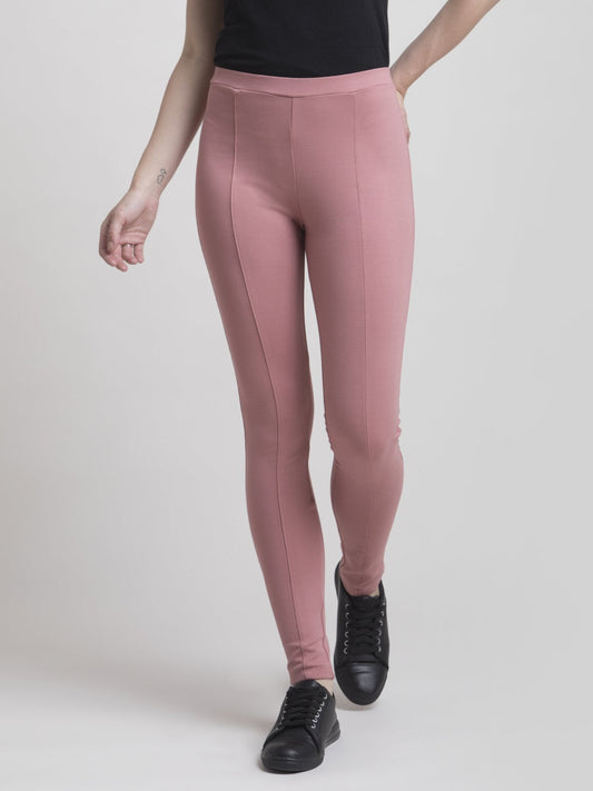 4 Way Stretch Skinny Fit LivIn Jeggings - Pink