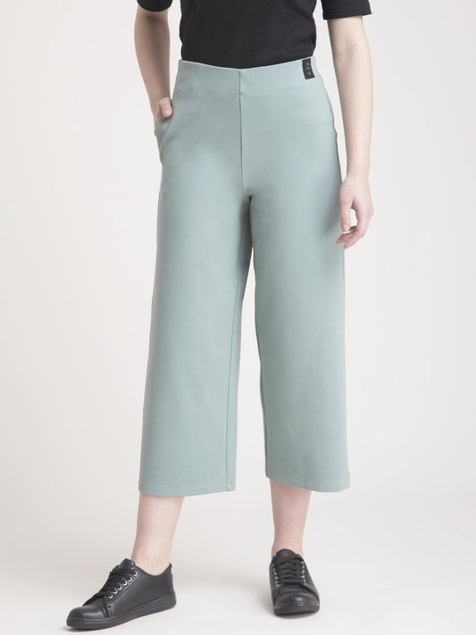 4 Way Stretch LivIn Culottes - Green