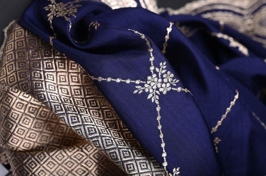 Designer Wedding Wear Silk Saree