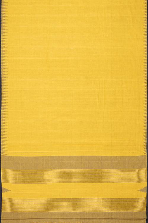 Chitrika Piano Kuppadam Hanspun Handloom saree Yellow