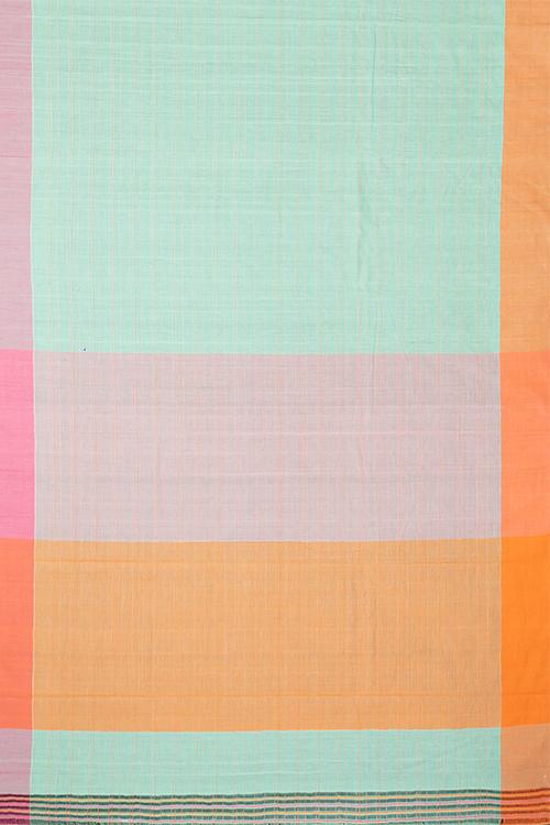 Chitrika IR Rain Cotton Handloom Saree Sea Green