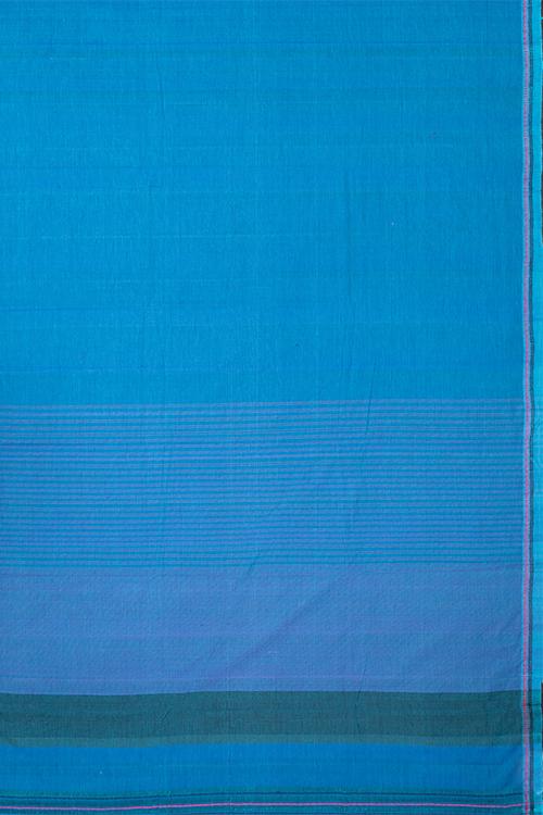 Chitrika Nizam Dobby Cotton Handloom Saree Blue