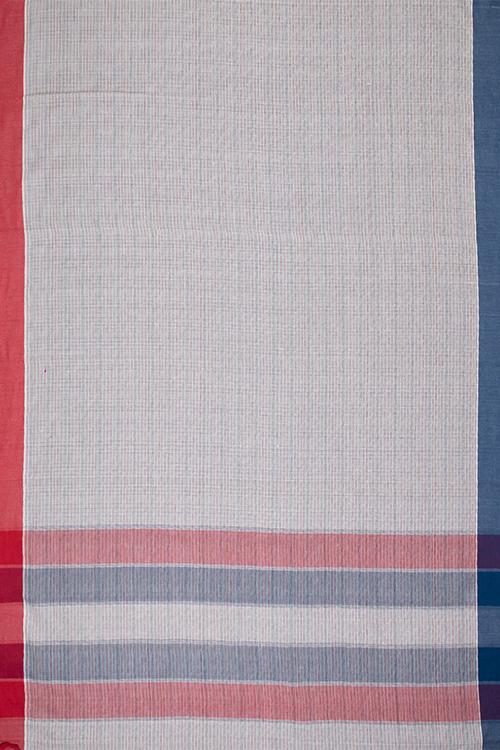 Chitrika Temple Touch Dobby Cotton Handloom Saree Cream