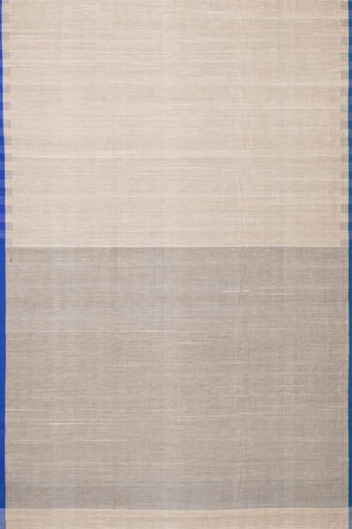 Chitrika Uneven duvvena Kuppadam Handspun Handloom saree Beige