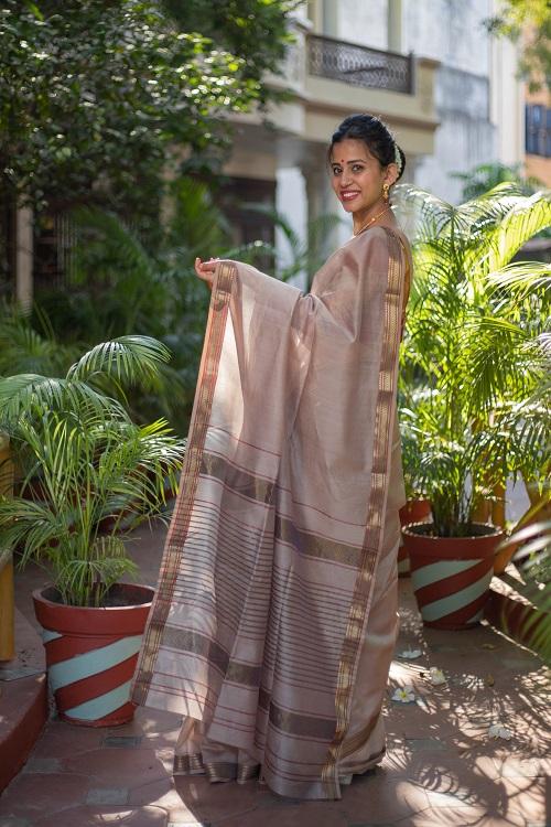 Maheshwari Cotton- Silk Saree -13