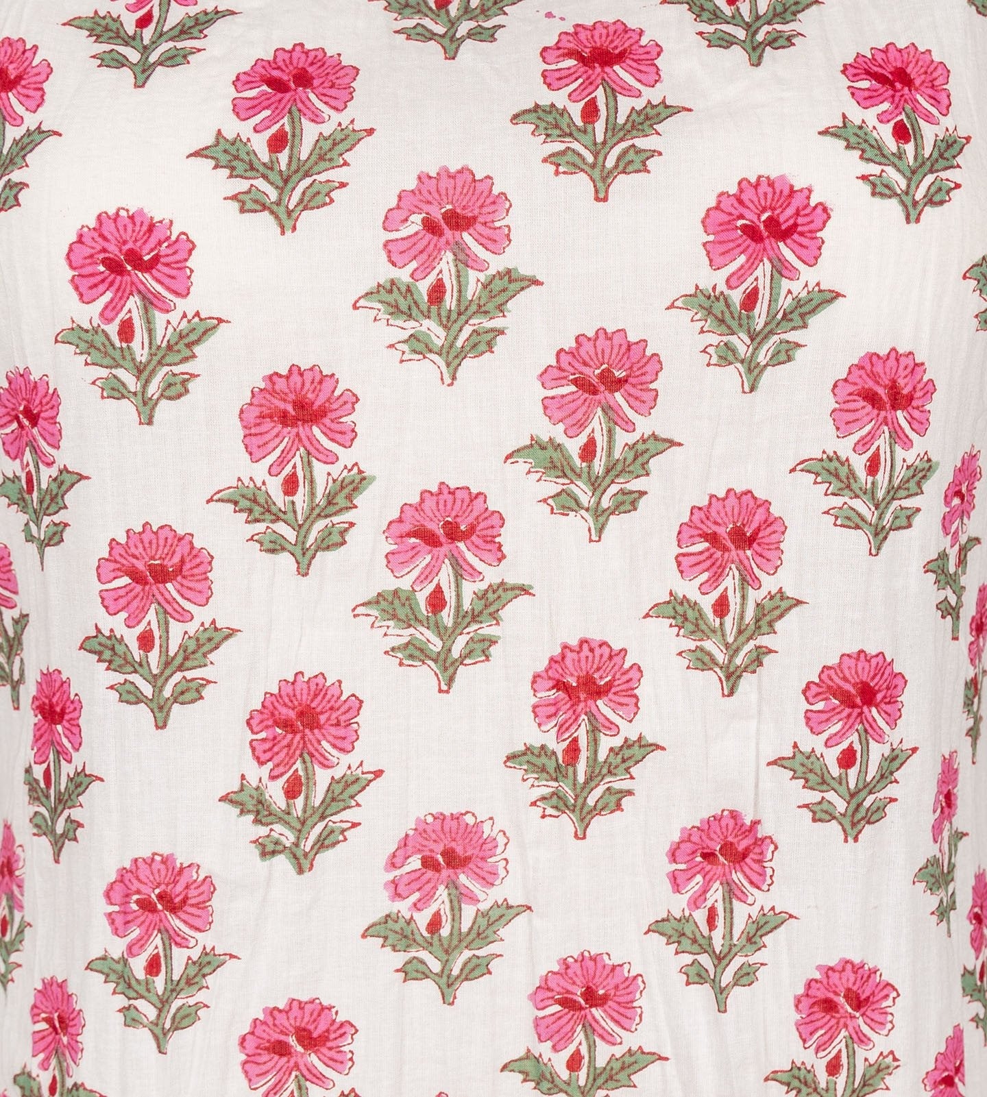 Pink Gota Embroidered Kurta Dress
