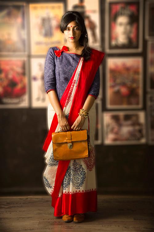 Studio Moya-LAAL PAAD -AMRAPALI Saree