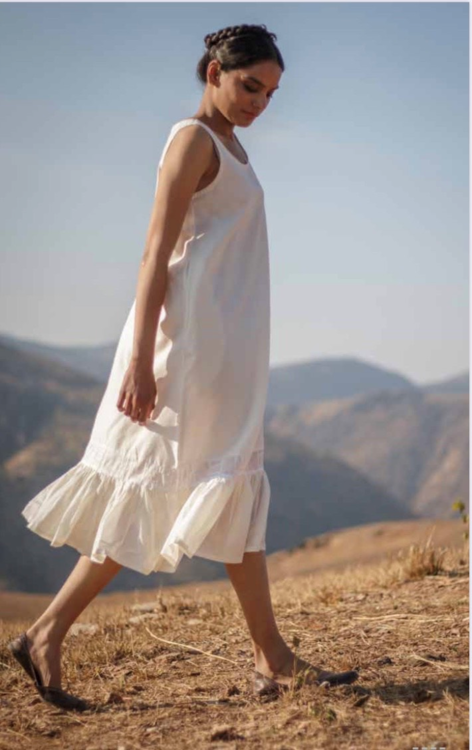 Kora S/L Frill Kurta