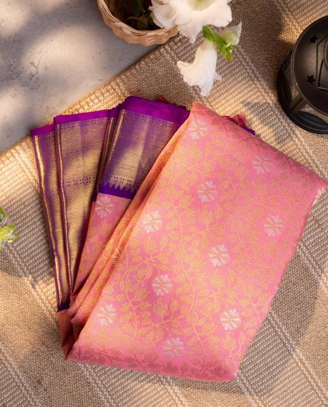 Beautiful Rich Pallu & Jacquard Work Kanjivaram Saree - Special Wedding Edition