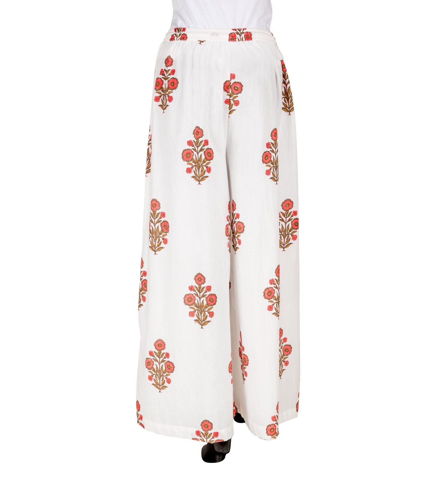 Floral Hand Block Printed Plazzo