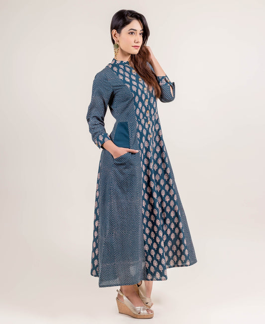 Classy & Snazzy Pocketed Mix Match Dress