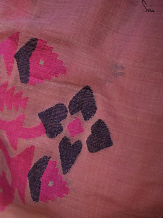 Pink sky and floral kites