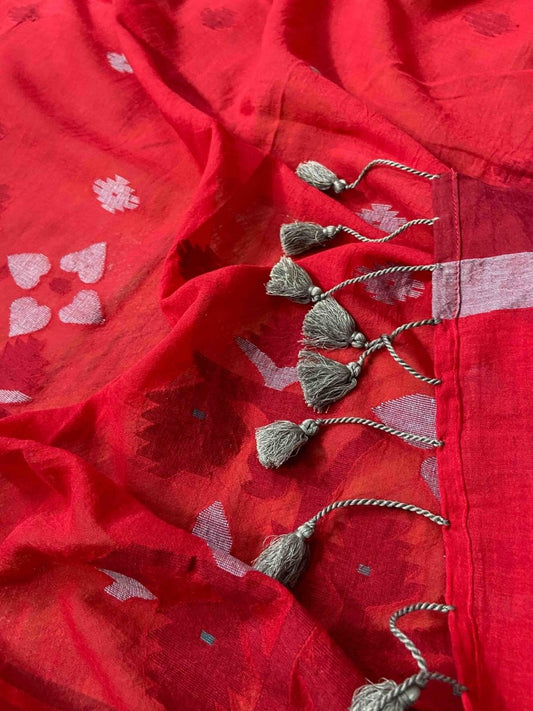 Red sky and floral kites