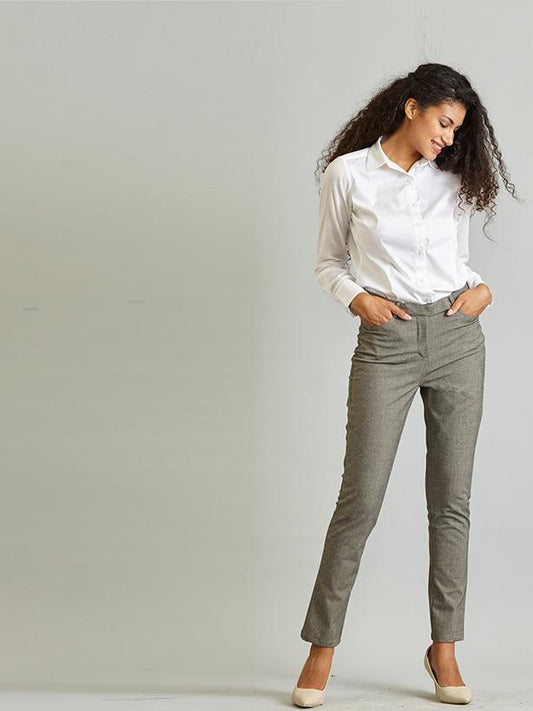 Essential Comfort Trousers - Dark Grey Melange