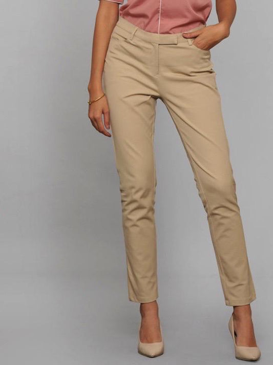 Essential Comfort Trousers - Light Beige