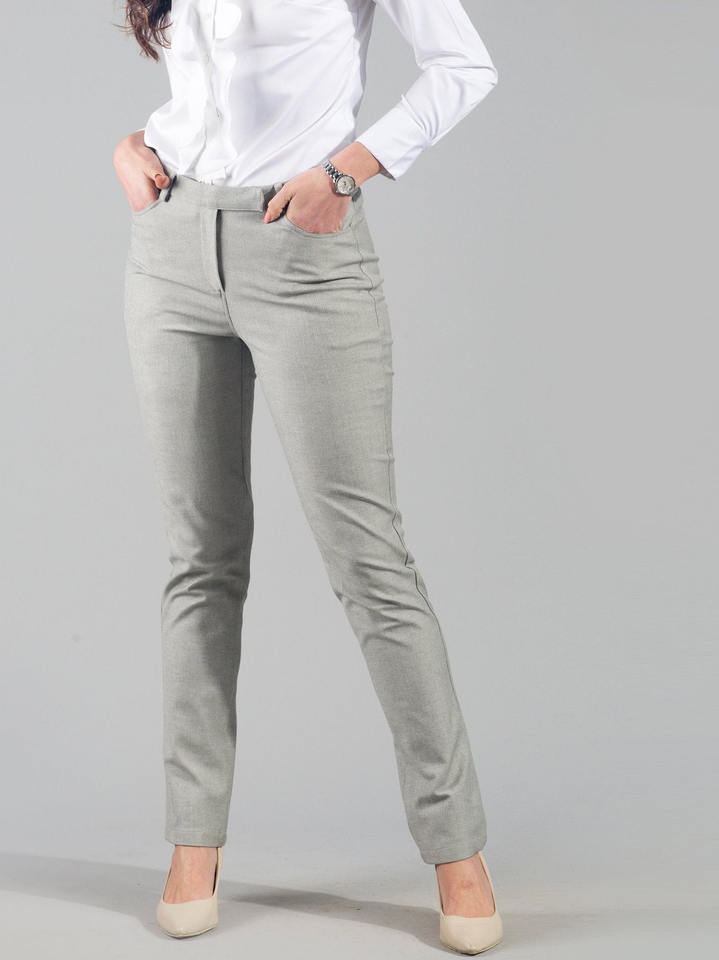 Essential Comfort Trousers - Misty Grey