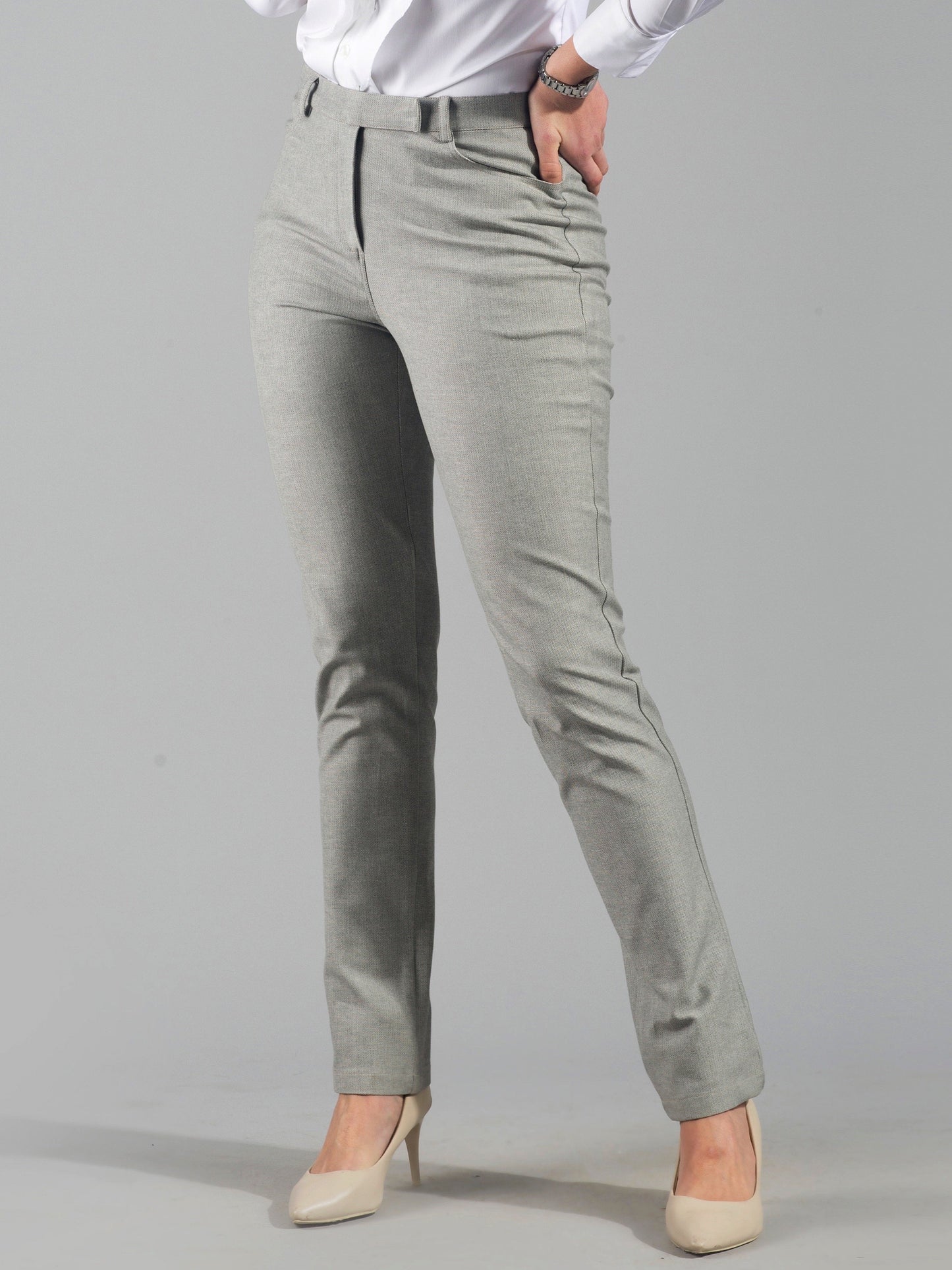 Essential Comfort Trousers - Misty Grey