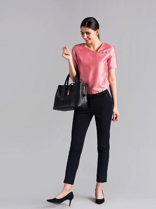 Essential Comfort Crop Pants - Black