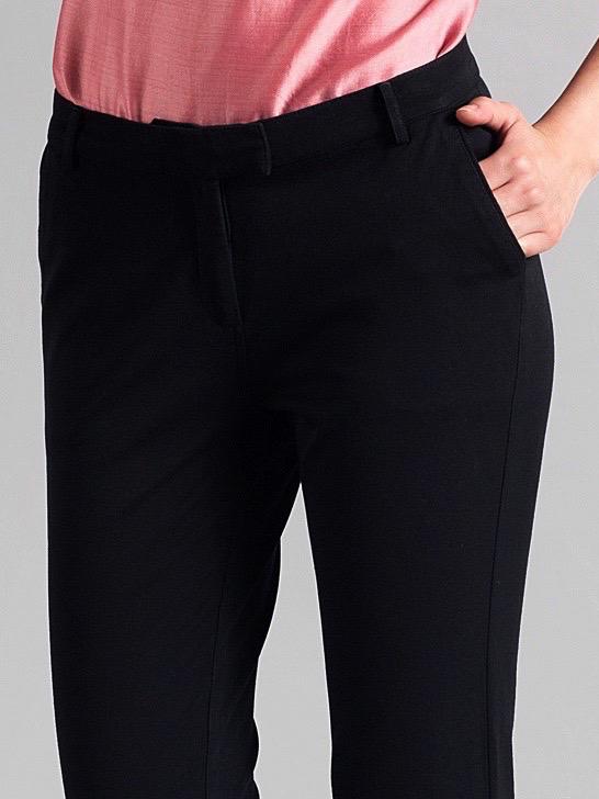 Essential Comfort Crop Pants - Black