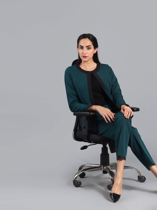 Essential Easy Care Work Trousers - Bottle Green