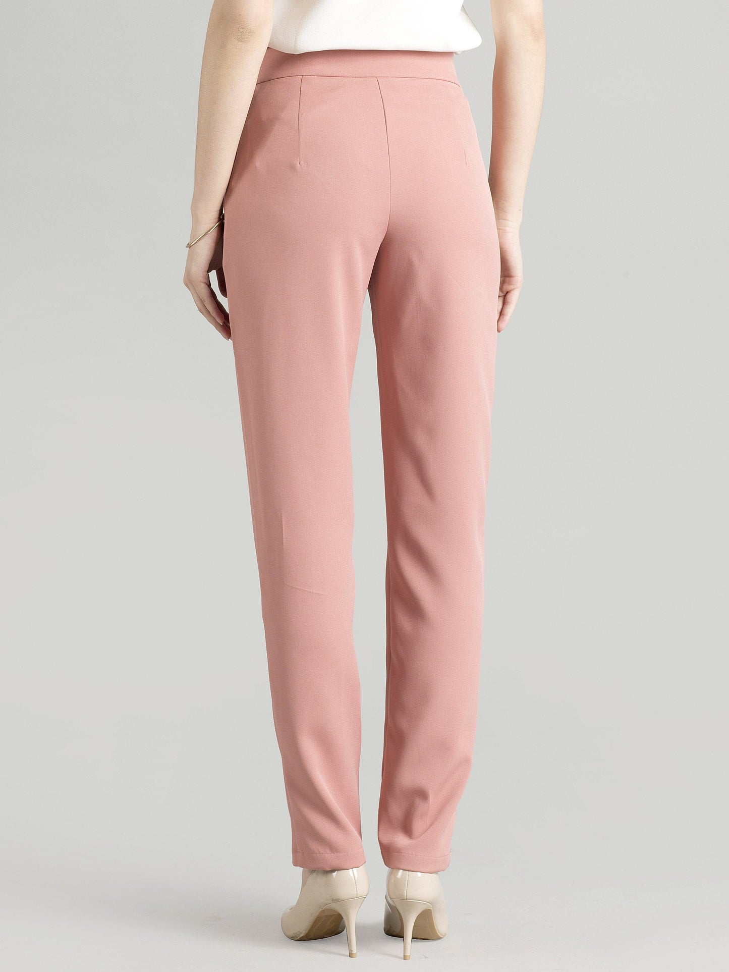 Essential Easy Care Work Trousers - Pink