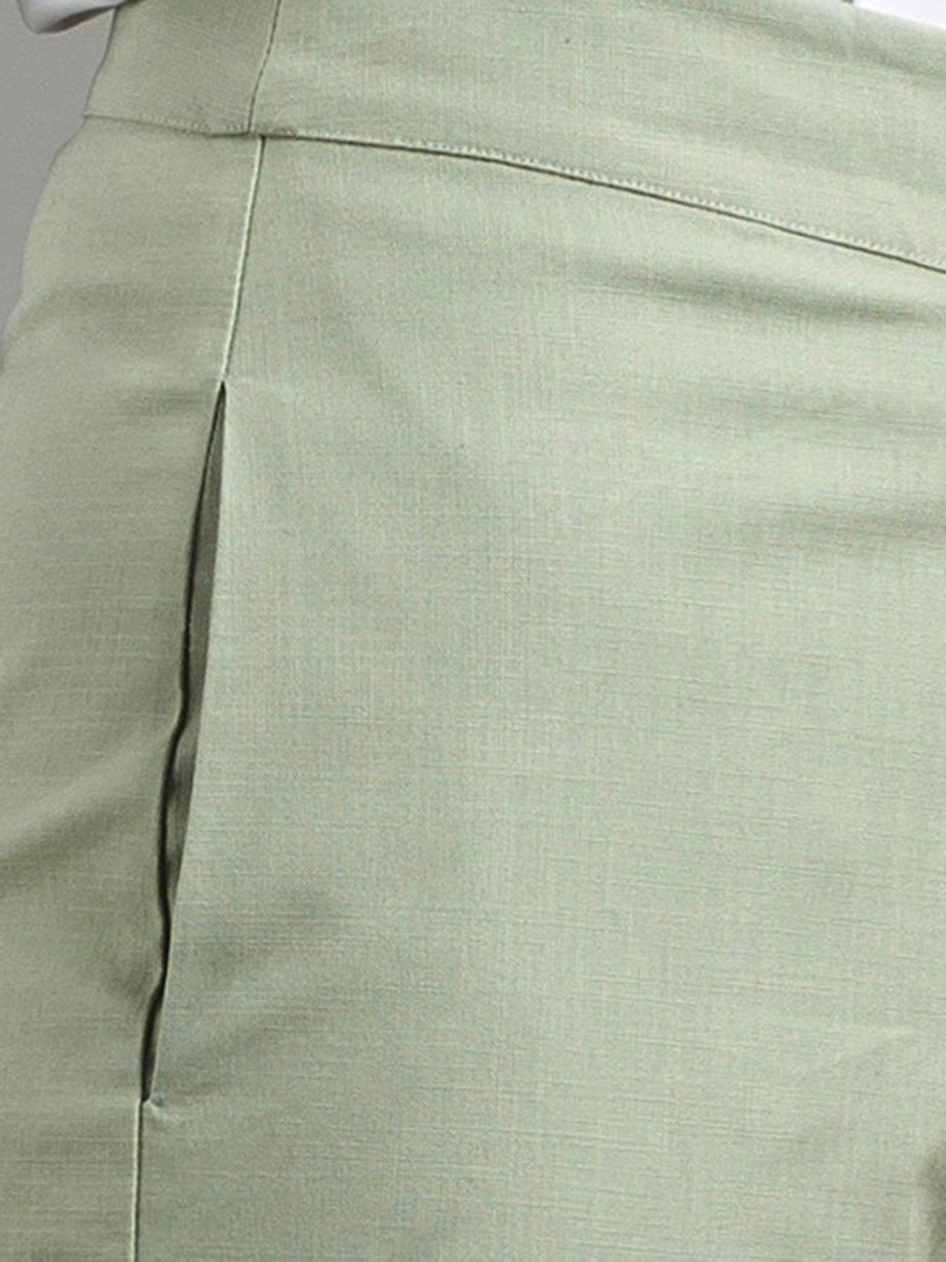 Wide Leg Linen Pants - Sage Green
