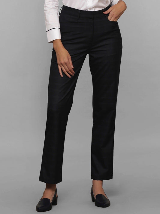 Classic Work Pants - Navy Check