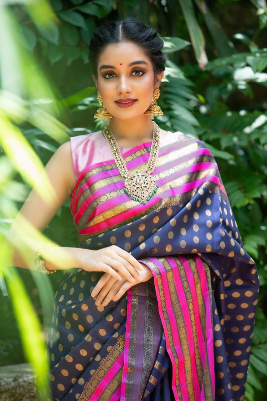 Kanchipuram Silks evoke reverence in any saree