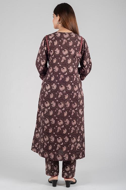 Paisley Printed Kurta & Pant Set