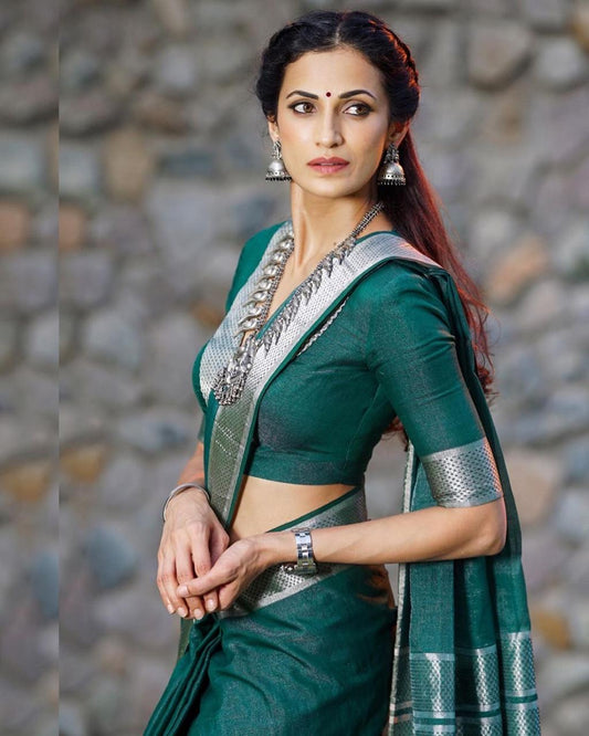 Banarasi Organic  South Indian Sarees