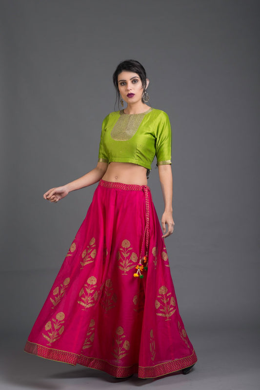 Rangeela Gulmohar Lehenga (Set of 2)