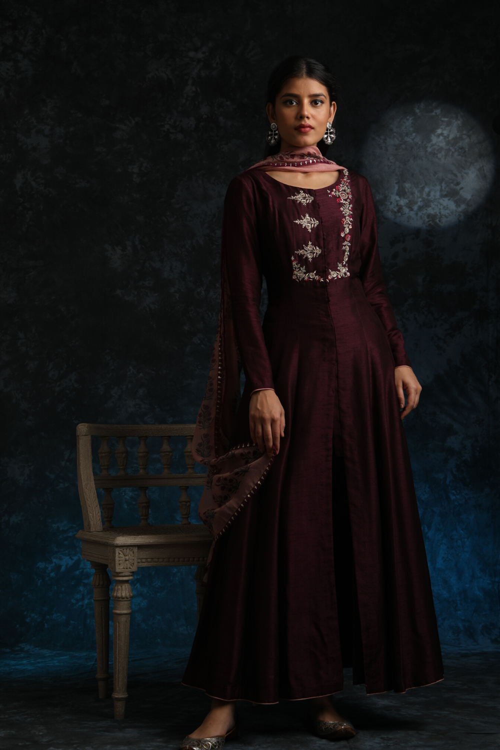 Marori Work Embroidered Kurta Set (ALY-09A)