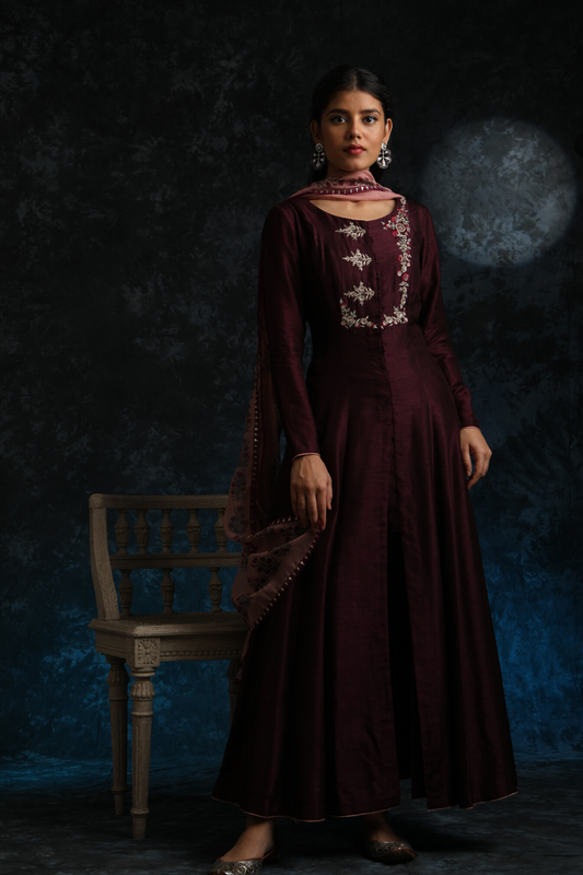 Marori Work Embroidered Kurta Set (ALY-09A)