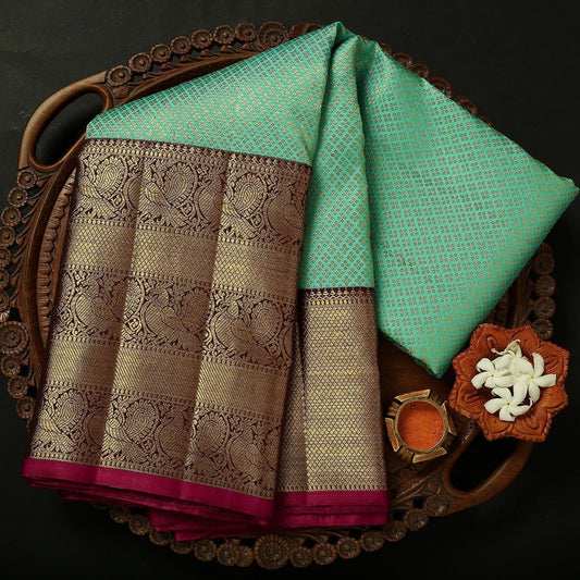 Valiba  Beautiful SOFT LICHI SILK  Saree