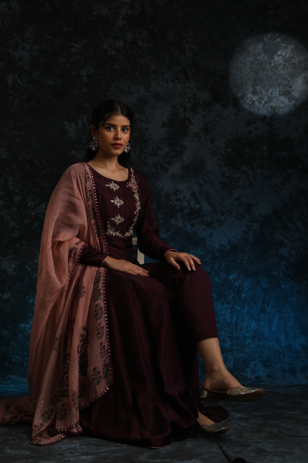 Marori Work Embroidered Kurta Set (ALY-09A)