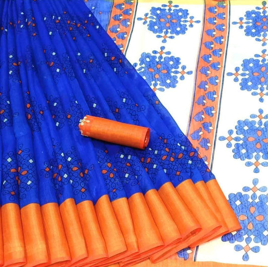 Valiba Famous Cotton Printed Sarees