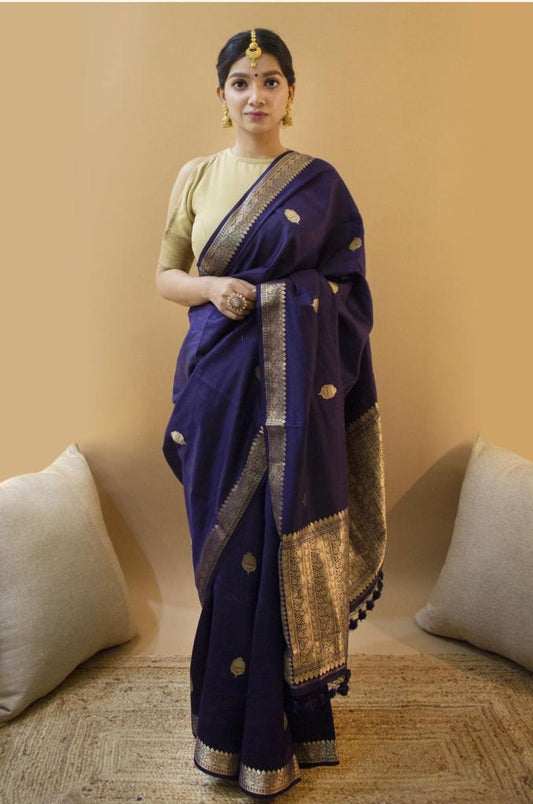 Designer Jacquard Saree
