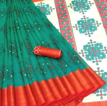 Valiba Famous Cotton Printed Sarees