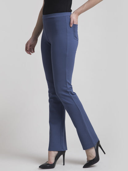 4 Way Stretch Bootcut LivIn Jeggings - Light Blue