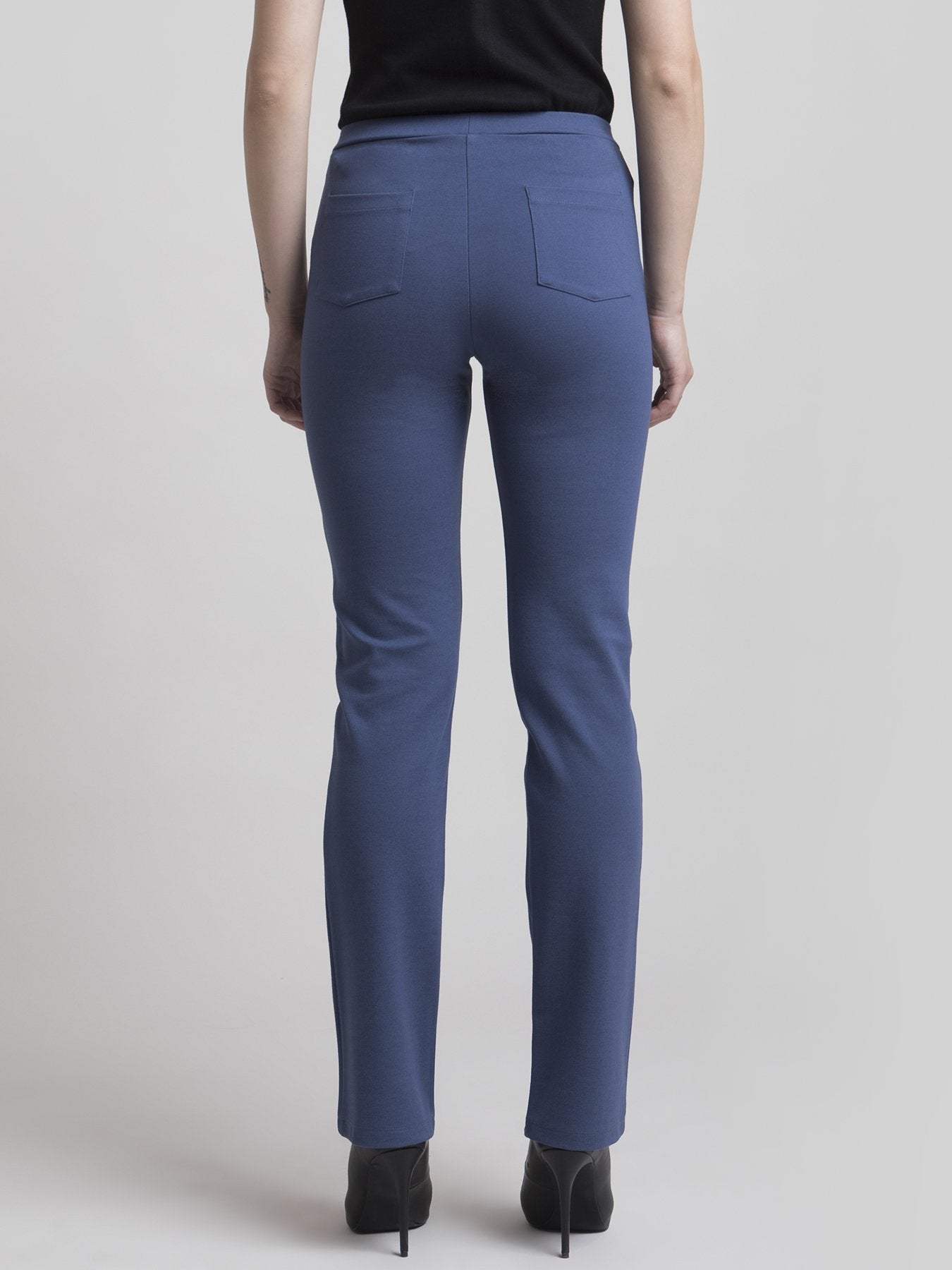4 Way Stretch Bootcut LivIn Jeggings - Light Blue
