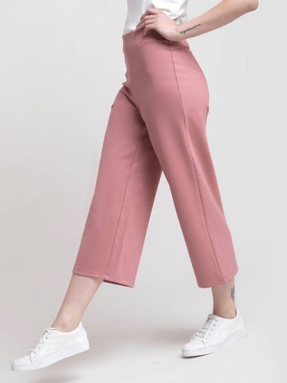 4 Way Stretch LivIn Culottes - Pink