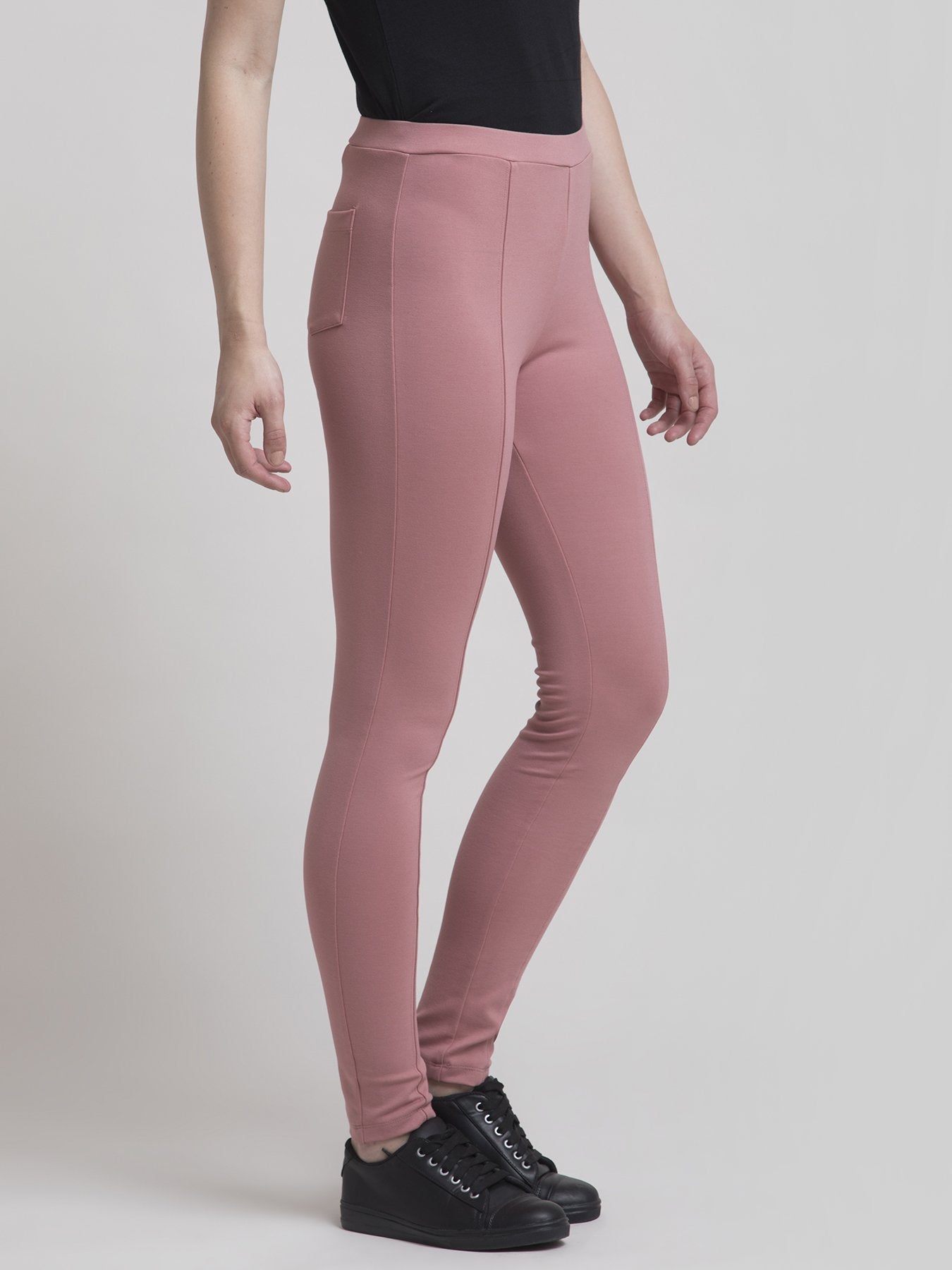 4 Way Stretch Skinny Fit LivIn Jeggings - Pink