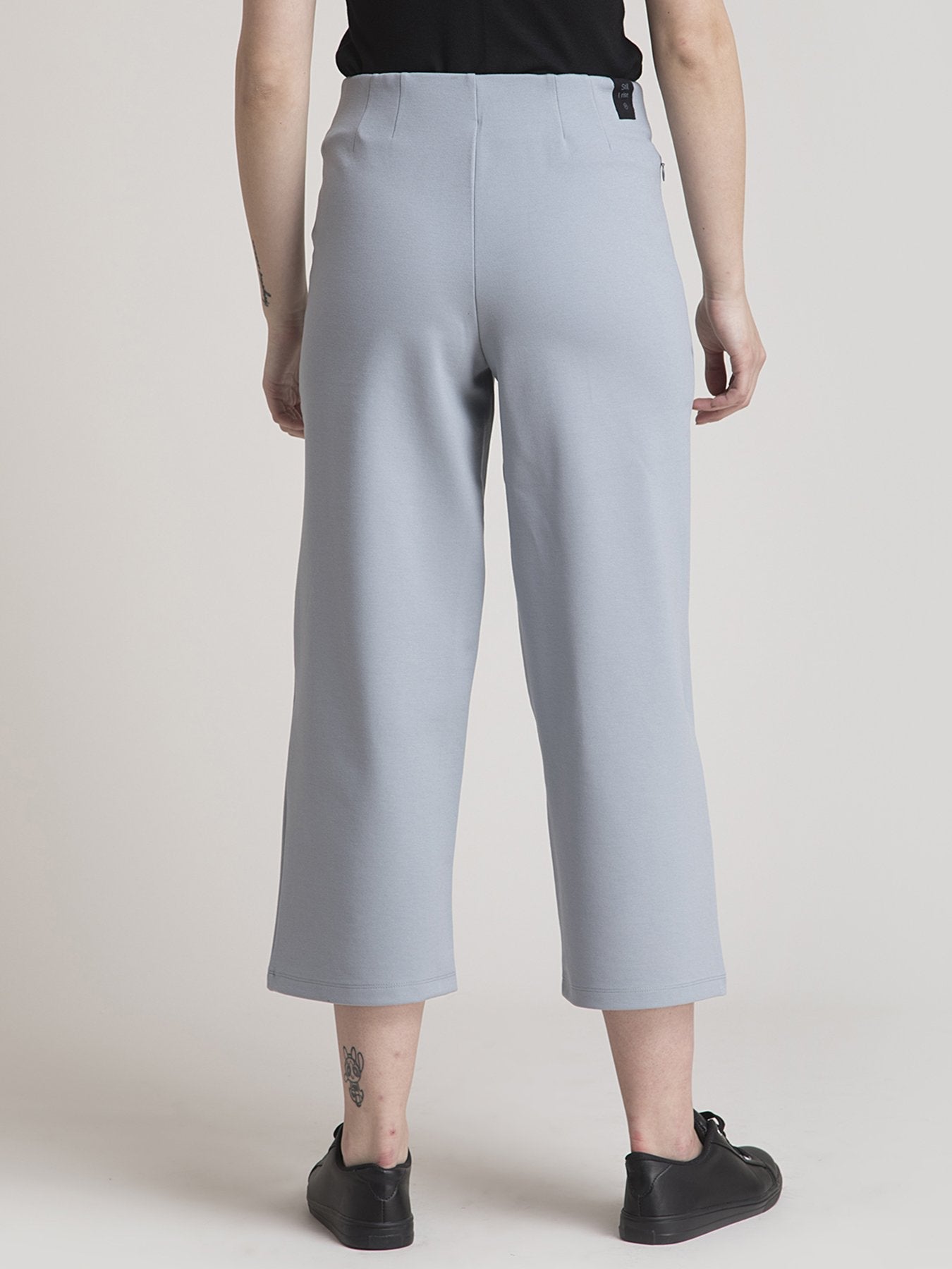 4 Way Stretch LivIn Culottes - Grey