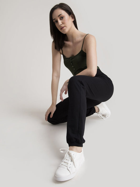 4 Way Stretch LivIn Joggers - Black