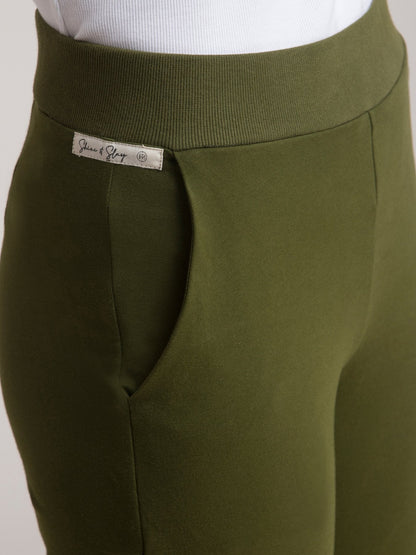 4 Way Stretch LivIn Joggers - Olive