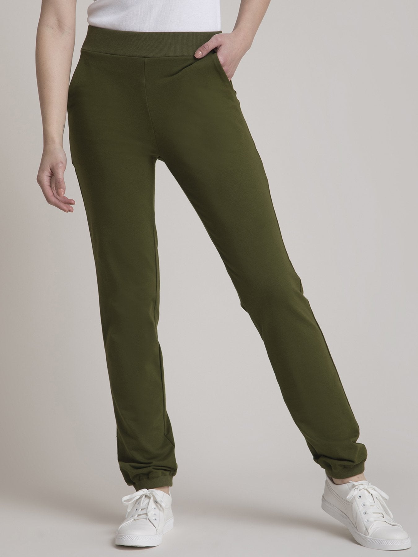 4 Way Stretch LivIn Joggers - Olive